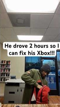 He drove two hours so I can fix his Xbox! #repairing #education #xboxseriesx #richmondva