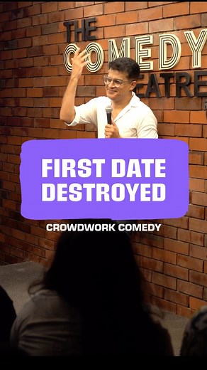 Anshu Mor on Instagram: "Bumble Date Destroyed! Full video link in bio #anshumor #standupcomedy #crowdwork #bumble"