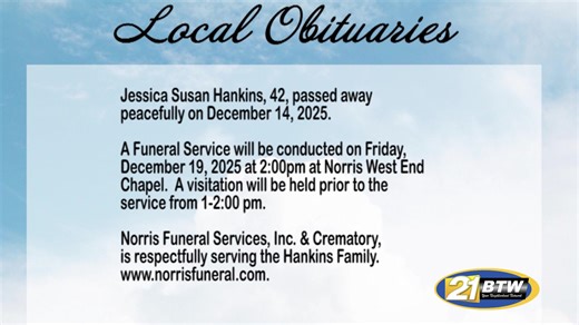 Obituaries for December 16, 2025 | BTW21