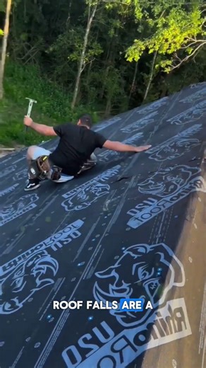 Shorts That Help Stop Falls from Roofs