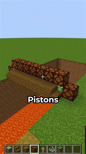 Making an Automatic Bridge in Minecraft ? ⛏💎