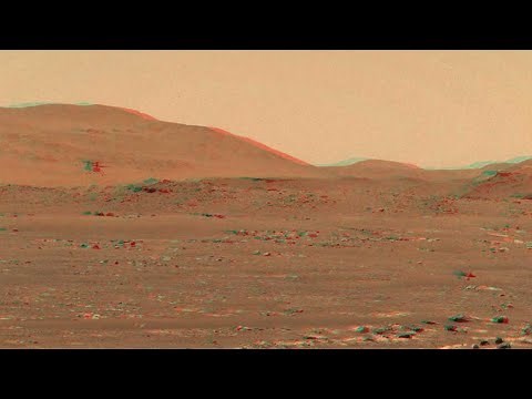 Watch NASA's Ingenuity Mars Helicopter Fly in 3D