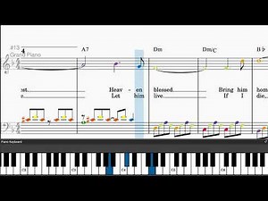 Bring Him Home (from Les Miserables) by Claude-Michel Schonberg - Easy piano tutorials with sh...