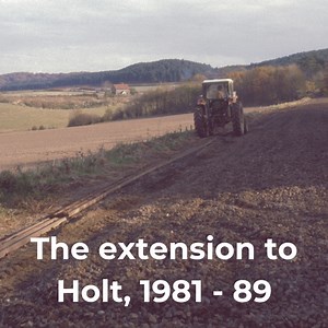 This weekend's Golden Years event celebrated the major developments made on the line during the 1960s, 70s and 80s. This second video focuses on the relaying of the track from Weybourne to Holt, a difficult task that took almost a decade of hard work and perseverance to achieve. Once the line to Holt was complete attention turned to developing each station, with the building at Holt being rebuilt brick by brick! 📸 Images are provided by M&GN Collection, D Ballard, L Caudwell and D Chandler. | N