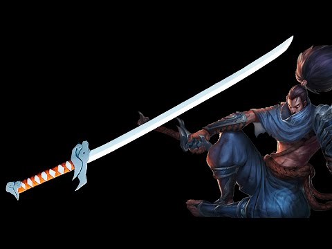 Paper Ninja Sword || Yasuo 's Sword || How to make Paper Ninja Sword Step by step