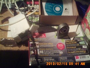 Computerized Video Security Setup.