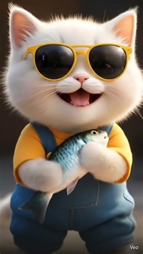 Cats vs. fish: The Ultimate Reaction Showdown #shorts