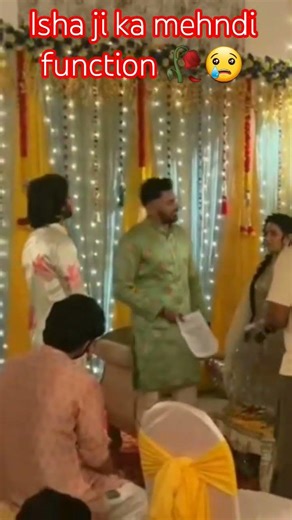 pati Brahmchari Isha ki mehndi function 💘💥🥺🥀