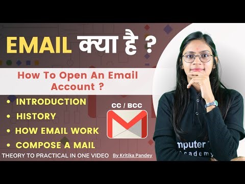 How To Create A Gmail Account | How To Compose A Mail | CC&BCC |What Is Email | Services Of Email |