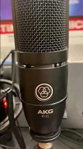 AKG P120 stage microphone #akg #microphone #akgmicrophones