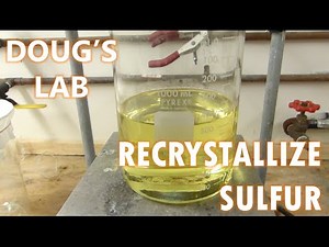 Recrystallization of Sulfur