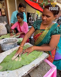 Gujarati Ladies Making of Traditional Arbi Patta Patra In Ahmedabad Rs. 300/- Only | Made For Foodie