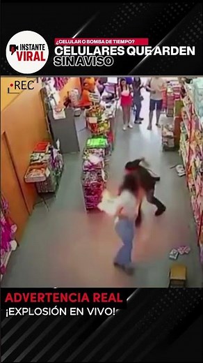 Así explota un celular sin aviso ¡Ten cuidado! #celular #explosion #bateria #accidente #advertencia