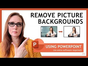How to Remove Picture/Image Backgrounds and Make Them Transparent in Microsoft PowerPoint