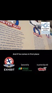 At the beginning of August, we'll be at the Rochester International Airshow! For those of you who wondered what our exhibit is like in person, they did a great job showing us! Learn more about the event at https://www.rocairshow.com/ | CAF Red Tail Squadron