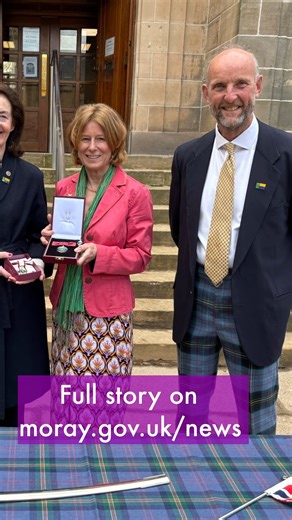 6.8K views · 22 reactions | For more on the new Lord Lieutenant and Vice Lord-Lieutenant of Moray visit: https://newsroom.moray.gov.uk/news/changing-of-the-kings-representative-in-moray | Moray Council | Facebook