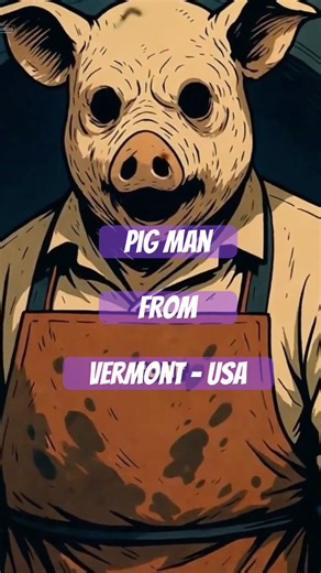 Pig-man who terrorising people #urbanlegend #horrorshorts #scary