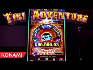 Tiki Adventure Slot Machine from Konami Gaming