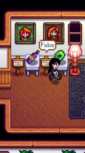 I married all the bachelor's in stardew Valley for their portraits then renamed them #stardewvalley