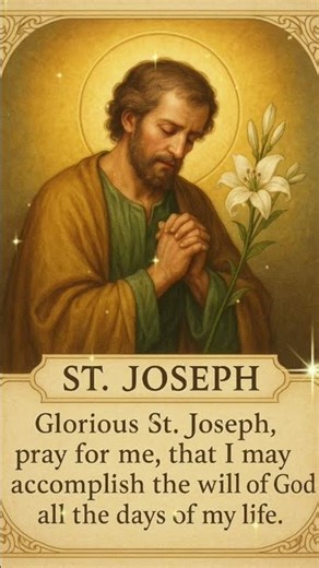 St Joseph Pray for us