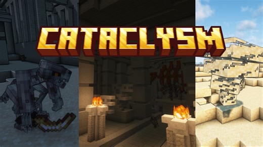 【灾变mod】沙漠专题更新！-远古遗魂与诅咒金字塔