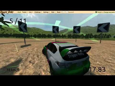 Trigger Rally - Obstacle Track 1