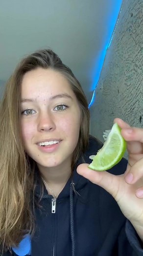 I eat limes like apples | lime