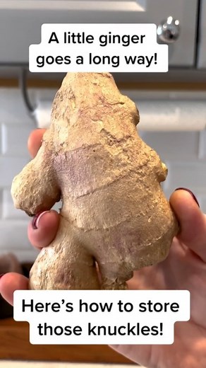 Here are 3 smart ways to store fresh ginger! #TheSpruce #kitchenhacks #lifehacks #tipsandtricks | The Spruce