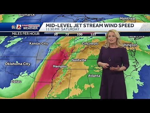 WATCH: Strong Wind Alerts, Heavy rain risk and thunderstorms early Sunday in North Carolina