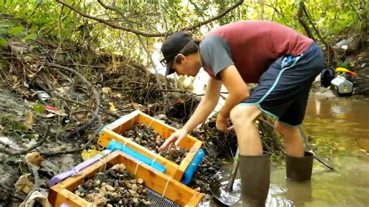 I didn’t expect to find this while fossil hunting in Florida