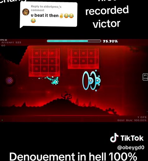 Denouement in Hell: Geometry Dash Completion Guide