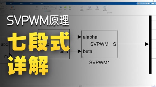 SVPWM空间矢量脉冲宽度调制的原理介绍与仿真分析
