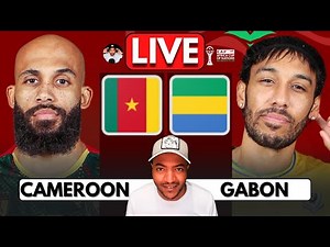🔴 CAMEROON vs GABON LIVE | AFCON 2025 | WATCH ALONG