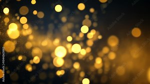 Abstract Golden Bokeh Background, bokeh lights, abstract background, festive background, celebration background, holiday background