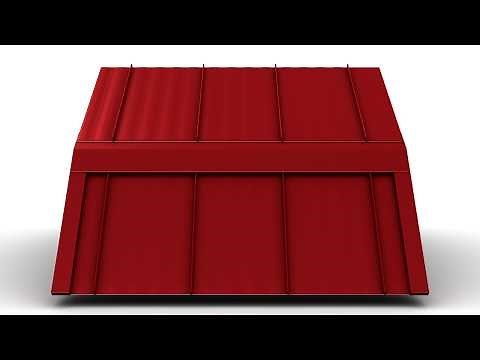 How to Install Standing Seam Metal Roofing - Gambrel Trim