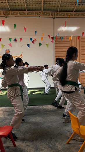 Kick, smile, repeat! Our PSIS students are full of spirit! | Paññāsāstra International School (PSIS)