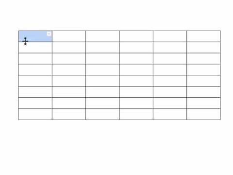Comment faire un tableau avec google doc et open office