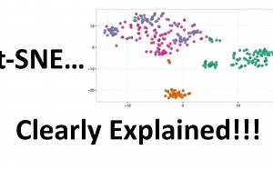 [Real-ESRGAN高清修复]StatQuest：t-SNE[中英字幕]