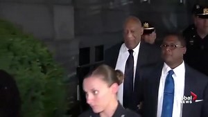Bill Cosby yells out Fat Albert’s ‘Hey Hey Hey’ as he departs court