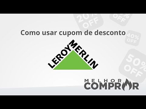 Como usar cupom de desconto Leroy Merlin