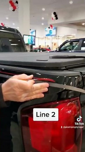 Hand Painted Pinstriping