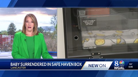 Healthy infant surrendered at Lancaster General Hospital