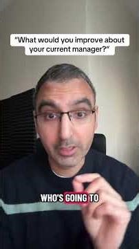 What would you improve about your manager? Difficult interview questions #interviewpreparation