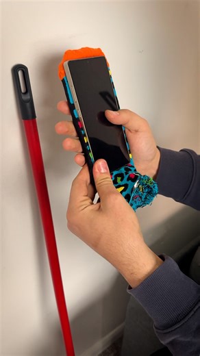 Phone recording hack with a broom stick! | Magic Hands Creations