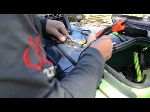 How to Plastic Weld a 1" Hole in your Kayak