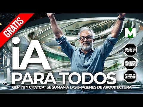 ¿Cómo Crear Imágenes de Arquitectura con IA sin Pagar NADA?