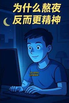 為什麼熬夜反而更“精神”？很多人都误解了