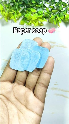 How to make paper soap/paper soap making kit/DIY paper soap