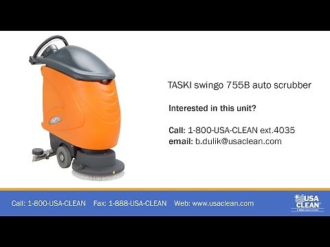 USA-CLEAN TASKI swingo 755 B