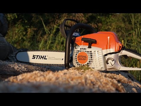 Chainsaw Stihl MS 291 first start . Drujba Stihl MS 291 prima pornire.
